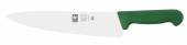 Нож поварской 200/345 мм. Шеф зеленый, узкое лезвие PRACTICA Icel 24500.3027000.200 Нож поварской 200/345 мм. Шеф зеленый, узкое лезвие PRACTICA Icel 24500.3027000.200