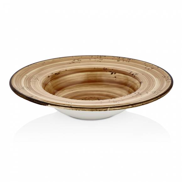 Тарелка для пасты гастро 480 мл 280мм фарфор Vintage By Bone HA-VT-GT-28-CK /6/ Тарелка для пасты гастро 480 мл 280мм фарфор Vintage By Bone HA-VT-GT-28-CK /6/