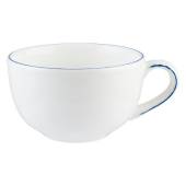 Чашка чайная 250 мл. фарфор Rita Retro Bonna E101RIT04CPF синий край