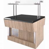 Прилавок холодильный Refettorio (шведский стол островной) RС51S с охлаждаемой кварц.поверхностью Прилавок холодильный Refettorio (шведский стол островной) RС51S с охлаждаемой кварц.поверхностью