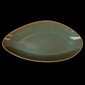 Блюдо 275х145мм Corone Primavera зеленый фк1757 Блюдо 275х145мм Corone Primavera зеленый фк1757