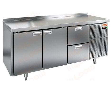 Стол холодильный Hicold GN112/TN 2двери 2 ящика Стол холодильный Hicold GN112/TN 2двери 2 ящика