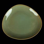 Тарелка фигурная 260мм Corone Primavera зеленый фк2209 Тарелка фигурная 260мм Corone Primavera зеленый фк2209