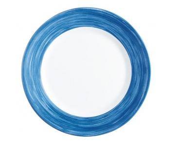 Тарелка d=195 мм синий край Браш H3608 40583 /6/ Тарелка d=195 мм синий край Браш H3608 40583 /6/