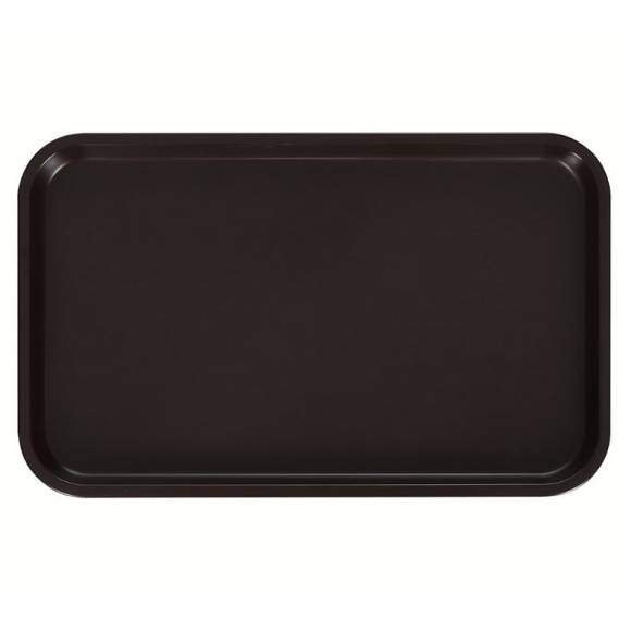 Поднос прямоугольный 53х33см темно-коричневый [КН-4759, 04004]