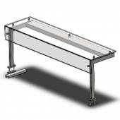 Полка Refettorio Drop-In Г - тип/ 715 с узким стеклом Полка Refettorio Drop-In Г - тип/ 715 с узким стеклом