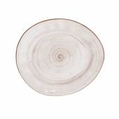 Тарелка капля 230мм фарфор White Fusion P.L. 73040076/80002723 /6/