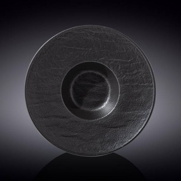 Тарелка для пасты 240мм 200 мл Wilmax WL-661115/A черная /3/18/ Тарелка для пасты 240мм 200 мл Wilmax WL-661115/A черная /3/18/