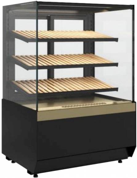 Витрина хлебная Carboma KC70 N 0,9-1 LIGHT Bread (версия 2.0) (9005)
