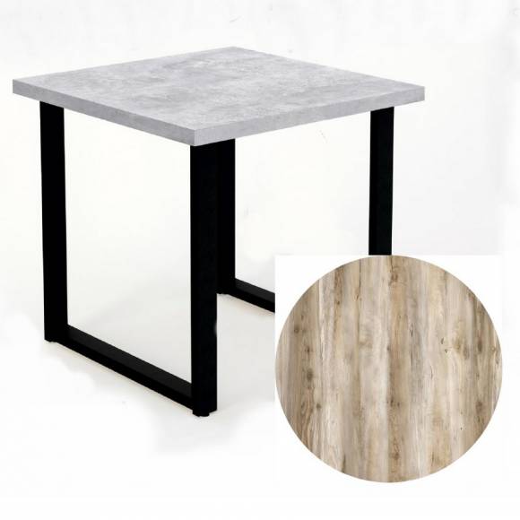 Стол прямой 800х800х750 П-образный Клен Каньон Стол прямой 800х800х750 П-образный Клен Каньон