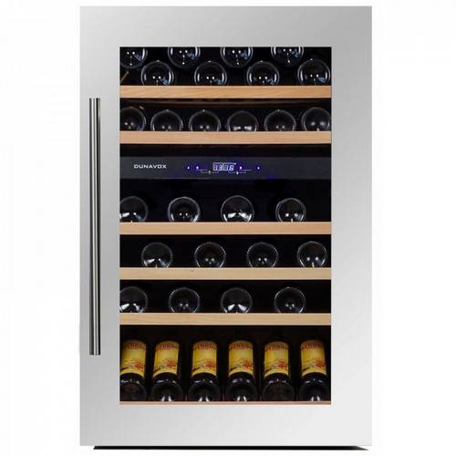 Винный шкаф компрессорный встраиваемый DUNAVOX DX-57.146DWK 2 температурные зоны Винный шкаф компрессорный встраиваемый DUNAVOX DX-57.146DWK 2 температурные зоны