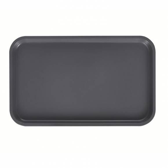 Поднос прямоугольный 53х33см серый [6061-1]