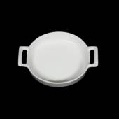 Соусник-сковорода 150мл 125х112мм овальная с двумя ручками Corone Cottura фарфор LQ-QK15093A фк69 Соусник-сковорода 150мл 125х112мм овальная с двумя ручками Corone Cottura фарфор LQ-QK15093A фк69