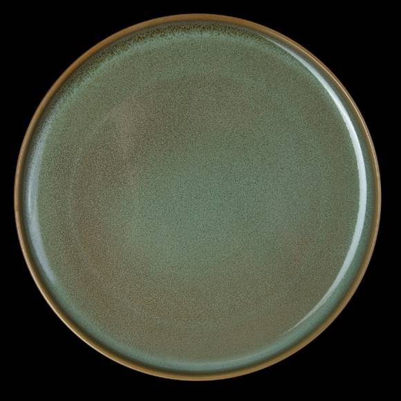 Тарелка мелкая 280мм Corone Primavera зеленая фк1749