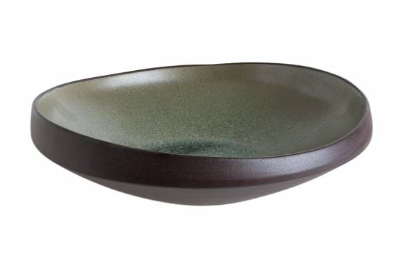 Тарелка глубокая 320 мл 170 мм Лагун Олив Bonna LAGOL17CK