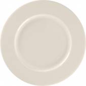 Тарелка с бортом круглая 270мм плоская RAK Fedra BCFRFP27 костяной фарфор