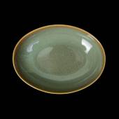 Блюдо овальное 220х165мм Corone Primavera зеленый фк1753 Блюдо овальное 220х165мм Corone Primavera зеленый фк1753