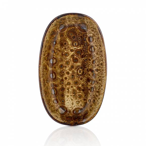 Блюдо овальное 190мм фарфор Cowry Yellow By Bone CW-YL-ZT-19-OV /6/ Блюдо овальное 190мм фарфор Cowry Yellow By Bone CW-YL-ZT-19-OV /6/