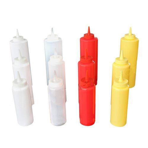 Бутылка для соуса пластиковая 680мл Maco Jiwins JW-BSD24-YEL желтая Бутылка для соуса пластиковая 680мл Maco Jiwins JW-BSD24-YEL желтая