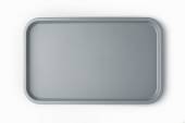 Поднос прямоугольный 52,5x32,5см серый поверхность шагрень (107) MGprof 1737 Поднос прямоугольный 52,5x32,5см серый поверхность шагрень (107) MGprof 1737