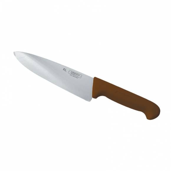 Шеф-нож PRO-Line 25 см, коричневая пластиковаяручка, P.L. Proff Cuisine KB-3801-250-BR201-RE-PL Шеф-нож PRO-Line 25 см, коричневая пластиковаяручка, P.L. Proff Cuisine KB-3801-250-BR201-RE-PL
