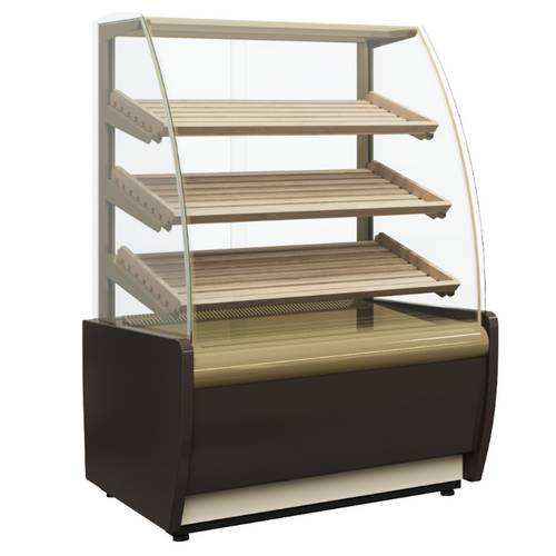 Витрина хлебная K70 N 0,9-1 LIGHT Bread 0012-0109 (со стеклом)