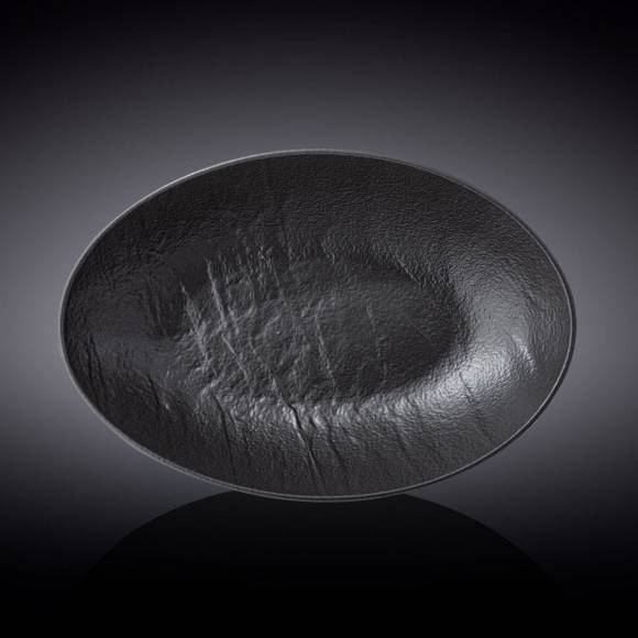 Салатник овальный 1100 мл Wilmax WL-661121/A черный /2/12/ Салатник овальный 1100 мл Wilmax WL-661121/A черный /2/12/