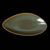 Блюдо 215х115мм Corone Primavera зеленый фк1756 Блюдо 215х115мм Corone Primavera зеленый фк1756