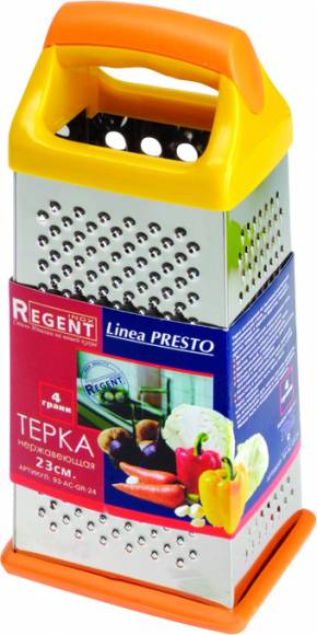 Терка четырехгранная 230мм нерж. Regent Inox 93-AC-GR-24 6468. Терка четырехгранная 230мм нерж. Regent Inox 93-AC-GR-24 6468.