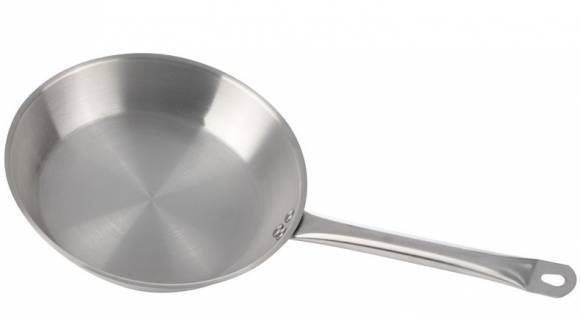 Сковорода 280х50мм нерж. тройное дно индукция Luxstahl C24131 Сковорода 280х50мм нерж. тройное дно индукция Luxstahl C24131