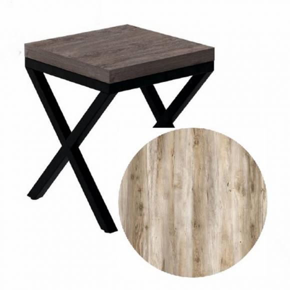 Табурет 380х380х450 Х-образный Клен Каньон