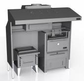 Комплекс Vesta 10. K3-V1-М45 (K3, мангал Vega 1, печь-мангал M45) Комплекс Vesta 10. K3-V1-М45 (K3, мангал Vega 1, печь-мангал M45)