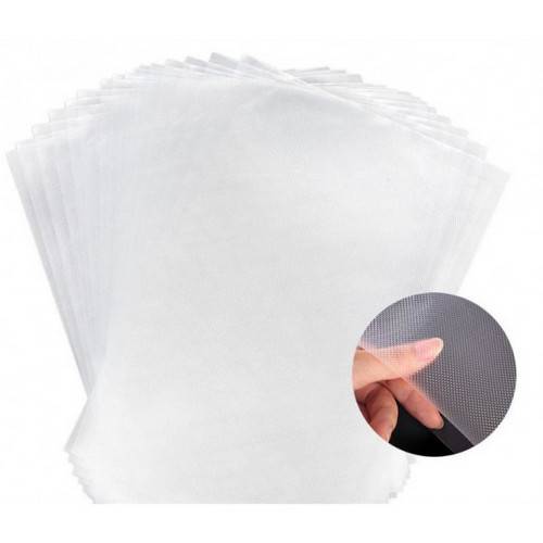 Пакеты вакуумные структурированные Packvac для бескамерных упаковщиков 15*25, 100 шт