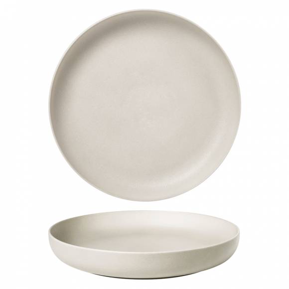 Тарелка с бортом 215 мм фарфор NOBLE Fine Plus-Light Grey 095034A--L010-LGS /6/ Тарелка с бортом 215 мм фарфор NOBLE Fine Plus-Light Grey 095034A--L010-LGS /6/