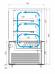 Витрина холодильная кондитерская КС71-110 VV 1,2-1 9005