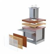 Тумба-подставка Atesy (Регата 02) для модуля подогрева тарелок ТП-МПТ- 940-02