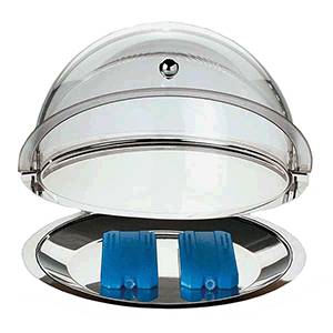 Поднос с крышкой, охлаждающим элем. D=38см H=24см APS полистирол, нерж. 09082 03171620 Поднос с крышкой, охлаждающим элем. D=38см H=24см APS полистирол, нерж. 09082 03171620