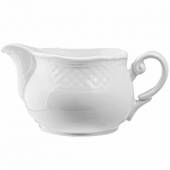 Соусник 400мл Афродита Lubiana фарфор H=8 L=16.5см 2680-white  03040363