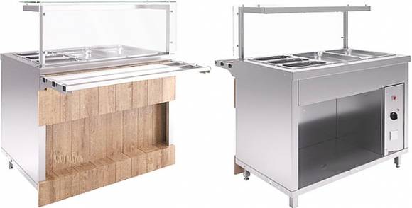 Мармит для вторых блюд RM22A Refettorio Capital ЧТТ 3хGN1/1 Мармит для вторых блюд RM22A Refettorio Capital ЧТТ 3хGN1/1