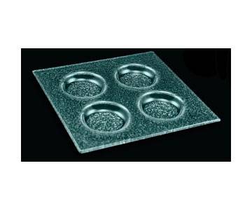 Тарелка Glassware 200*200 мм 50050. Тарелка Glassware 200*200 мм 50050.