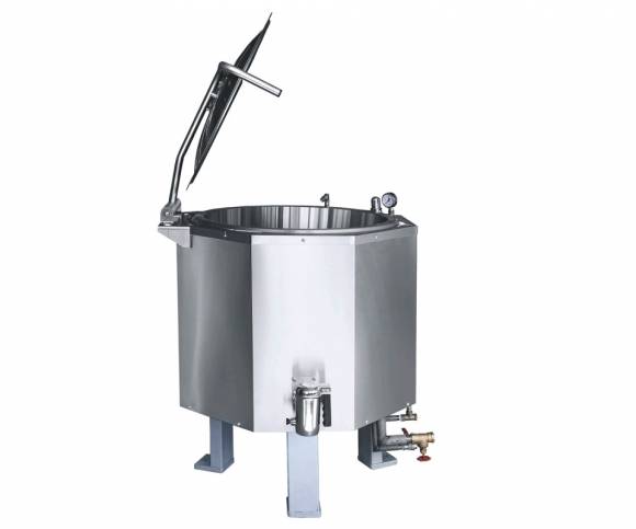 Котел пищеварочный Abat КПЭМ-160П (Работает от внешнего ПАРОГЕНЕРАТОРА)