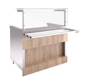 Мармит для вторых блюд с двухъярусной полкой N-RM22A Capital 1105х700х860(1255) мм Мармит для вторых блюд с двухъярусной полкой N-RM22A Capital 1105х700х860(1255) мм