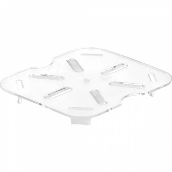 Полка дренажная для гастроемкости 1/6 поликарбонат ,L=12,3,B=10,8см прозр. Prohotel JD-P1602