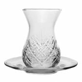 Стаканчик для чая 170 мл. d=64 мм. h=96 мм. с блюдцем Таймлесс 950094 /6/ Стаканчик для чая 170 мл. d=64 мм. h=96 мм. с блюдцем Таймлесс 950094 /6/