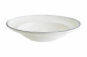 Тарелка глубокая 450мл 270 мм фарфор Gourmet Retro Bonna E101GRM27CK синий край b