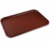 Поднос прямоугольный 51х38см прорезинен. коричневый MG 1520CTBr 45826 Поднос прямоугольный 51х38см прорезинен. коричневый MG 1520CTBr 45826