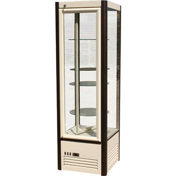 Шкаф холодильный кондитерский D4 VM 400-2 (R400Cвр бежево-коричневый) Шкаф холодильный кондитерский D4 VM 400-2 (R400Cвр бежево-коричневый)