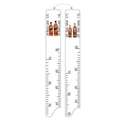 Линейка Johnnie Walker Red/Black (0,7л./1л.) 63604 /1/