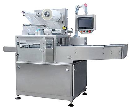 Запайщик лотков автоматический Hualian HVT-450A/2 газонаполнение (нерж., лоток 210*148)