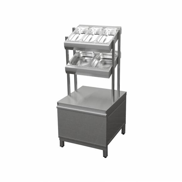 Диспенсер для столовых приборов, хлеба и подносов Gastrolux ДП-066/L